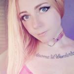 Blonder Wirbelwind Jessi. Bild