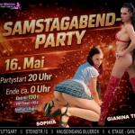Samstagabend-Party am 16.Mai in Stuttgart. Angebote sexparty-amp-gangbang