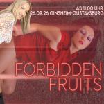 SG Parties - Forbidden Fruits am 26.09 in Ginsheim-Gustavsburg. Angebote sexparty-amp-gangbang